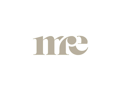 MRE Logo brand lettering letters logo logodesign monogram nieruchomosci real estates