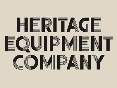 Heritage Equipment Company