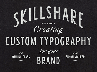 Skillshare by Simon Walker on Dribbble