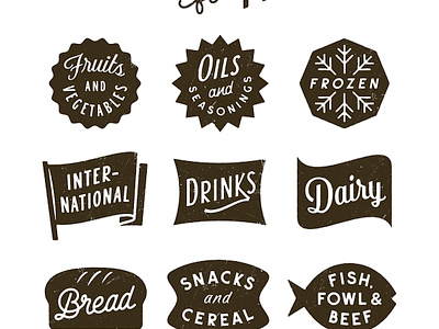 Best Foods icons by Simon Walker on Dribbble