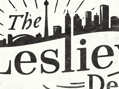 The Leslieville Designer logo 1
