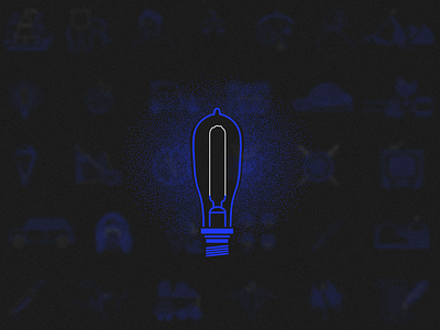 August 10, 1881 💡 design icon icon artwork illustration instagram lighbulb light