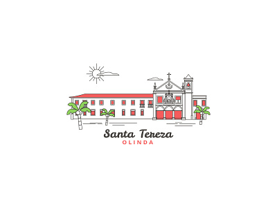 Snapchat geofilter | Olinda brasil colorful geofilter illustration olinda santa tereza snapchat tourism travel