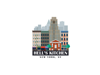 Snapchat geofilter | New York, NY / Hell's Kitchen