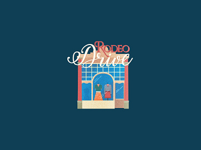 Snapchat geofilter | Los Angeles, CA / Rodeo Drive california fashion geofilters los angeles rodeo drive shop window snapchat sticker usa