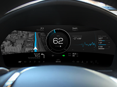 Automotive Ui By Nordkapp On Dribbble