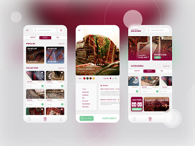 Carpet & Rug Shop UI/UX carpet feed product rug shop shopping ui uiux ux