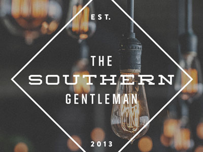 The Southern Gentleman branding food gentleman identity industrial restaurant southern
