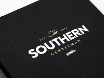 The Southern Gentleman V.2 branding food gentleman identity restaurant southern