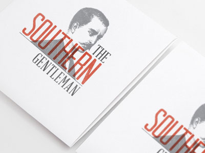 The Southern Gentleman V.3 branding food gentleman restaurant southern vintage