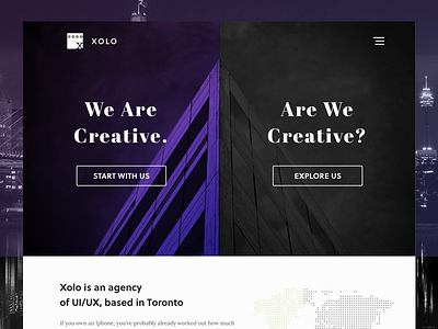 Website Desgin For Creative Agency agency app business clean creative design marketing minimal ui unique ux