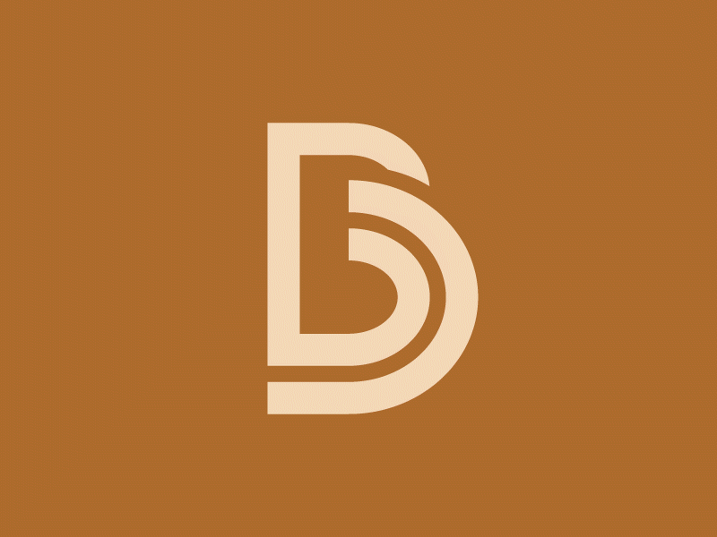 B lettermark abstract clean design geometric lettermark logo logodesigner logomark minimal minimalism