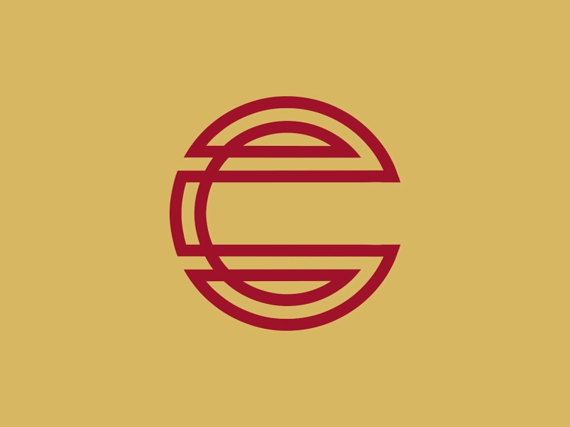 C abstract clean design geometric logo logodesigner logomark minimal minimalism modern