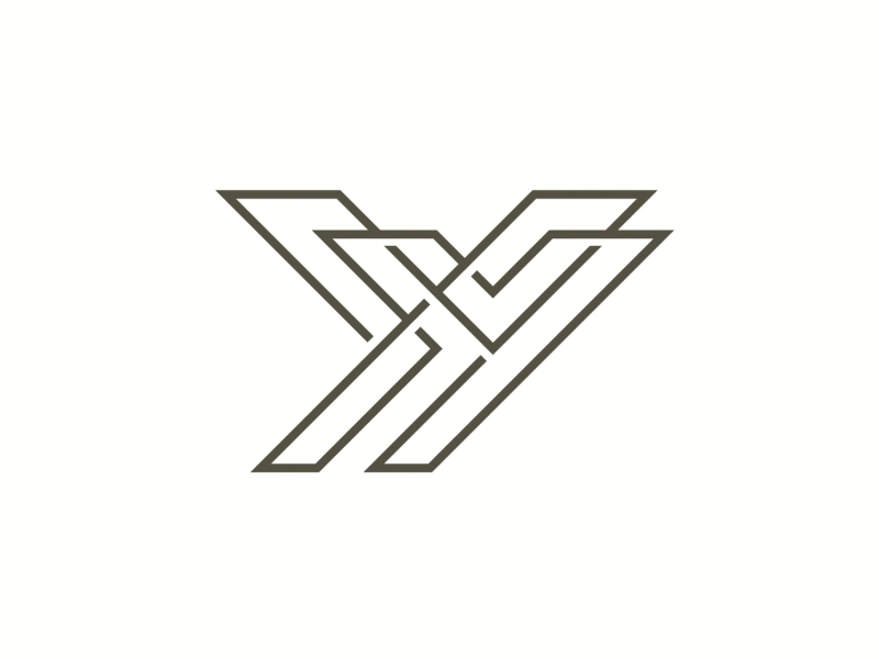 Y! abstract clean design geometric logo logodesigner logomark minimal minimalism modern