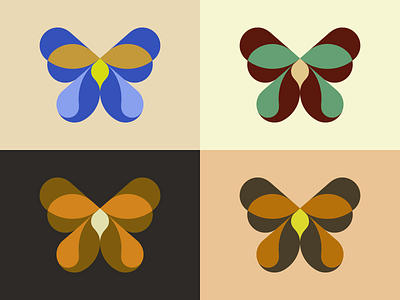 Geometric butterfly abstract clean design geometric logo logodesigner logomark minimal minimalism modern