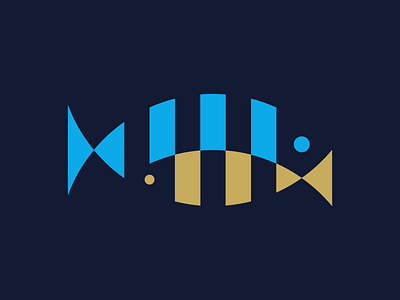 Fishible! abstract clean design geometric logo logodesigner logomark minimal minimalism modern