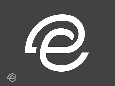 e abstract clean design geometric logo logodesigner logomark minimal minimalism modern