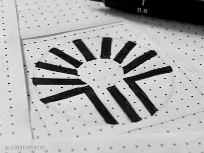 Magic wand abstract clean design geometric logo logodesigner logomark minimal minimalism modern