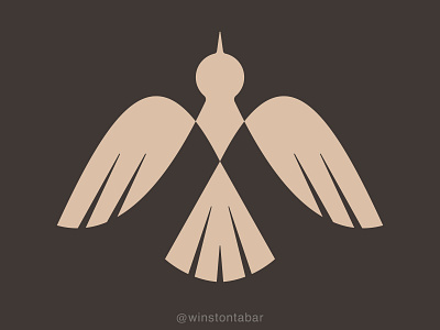 Mockingbird geometric logo mockingbird
