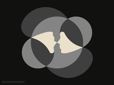 Geminisque abstract geometric logo