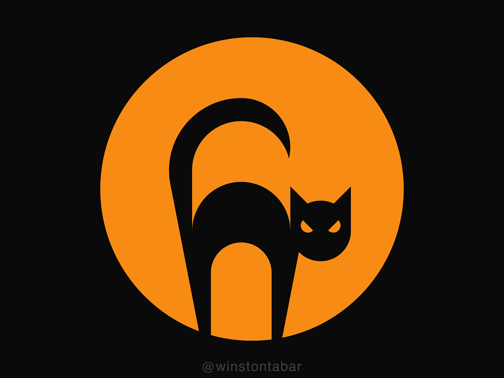 Scared cat by Winston Tabar on Dribbble