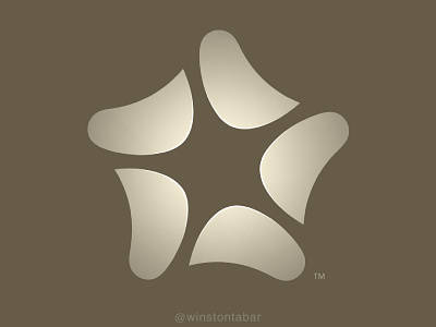 Starfish abstract branding clean design geometric illustration logo logomark minimal ui