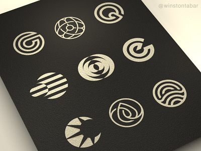 Circles abstract branding clean design geometric illustration logo logomark minimal ui