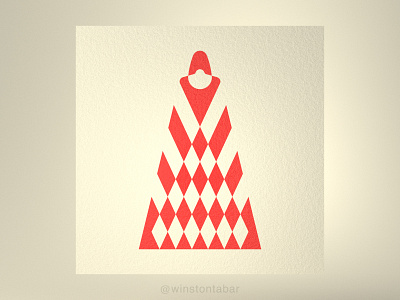 Queen of Diamonds abstract branding clean design geometric illustration logo logomark minimal ui