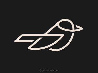 Fairywren abstract branding clean design geometric illustration logo logomark minimal ui