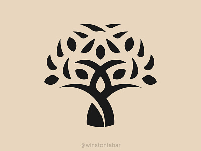 Tree Of Life abstract branding clean design geometric illustration logo logomark minimal ui