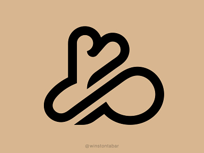EternalBunny abstract branding clean design geometric illustration logo logomark minimal ui