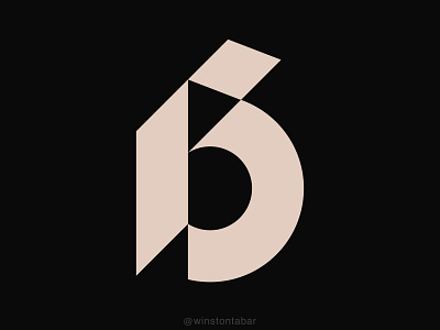 Letter B abstract branding clean design geometric illustration logo logomark minimal ui