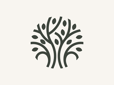 Willow Tree abstract mark circles clean contemporary filipino designer geometric mark minimalism modern logo modernism philippines tree willow tree