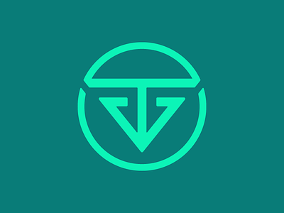 VTG abstract clean design geometric logo logodesigner logomark minimal minimalism modern