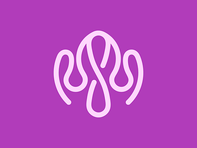Emfinix abstract concept design geometric infinite linear logo logomark minimalism monoline