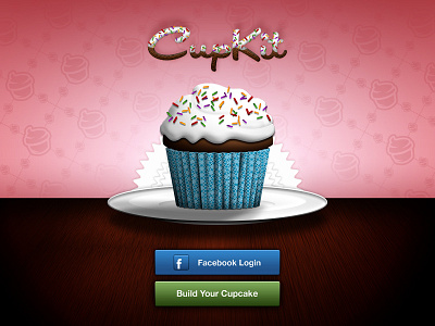 CupKit iPad App ios ipad login mobile rich graphics splash screen tablet ui