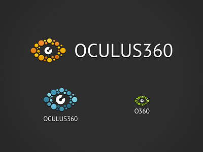 O360 Logo Spread brand company data design identity information logo technology visualizer