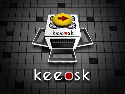 Keeosk Brand Identity Design app brand graphic hero identity logo mobile