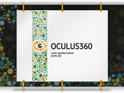 Oculus360 Lobby Signage brand environmental identity sign signage