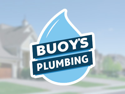 Logo concept 4 blue plumbing water