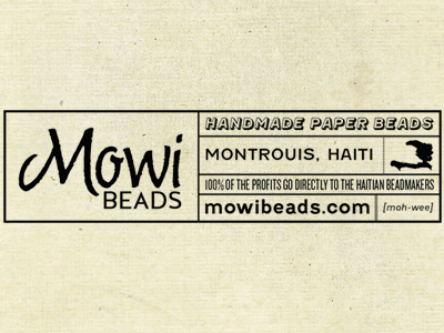 Mowi Beads stamp beads boxed haiti retro rubber stamp stamp