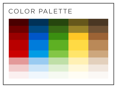 Color palette .psd download