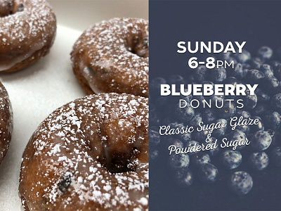 Blueberry Donuts