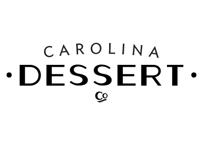 Carolina Dessert Co. lettering ideal sans logo oil can vintage