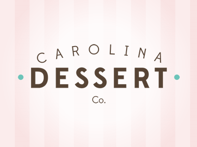 Carolina Dessert logo - adding color