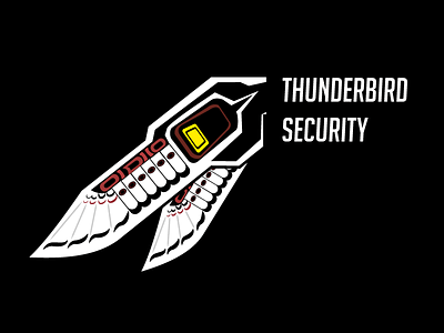 Thunderbird Security overwatch pharah teeshirt thunderbird