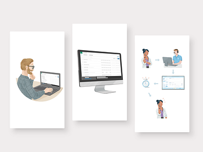 Illustrations for white paper