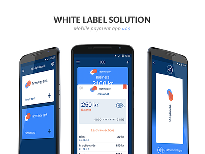 Mobile payment app material design mobile mobile app mobile payment ui ux