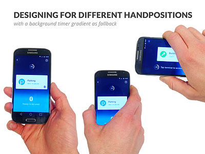 Designing for different hand positions