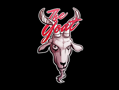 The Goat artwork bike design digitalpainting goat goat logo illustration motorcycle photoshop